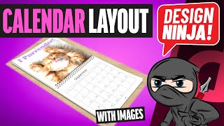 Build a complete calendar layout with images in InDesign [upl. by Leverett123]