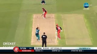 Melbourne Renegades v Brisbane Heat BBL07 [upl. by Refinneg]