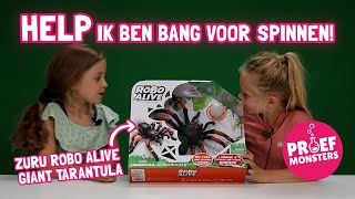 Proefmonsters Unboxing ZURU Robo Alive Giant Tarantula [upl. by Madai46]