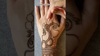 Mehendi by Zehramehendiart mini mehndidesign mehandi bridalmehndi viralvideo youtubeshorts [upl. by Evreh430]