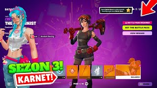 NOWY KARNET BOJOWY NA SEZON 3 W FORTNITE [upl. by Twila]