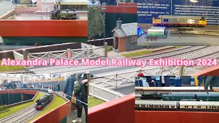 Alexandra Palace Model Railway Exhibition 2024 [upl. by Everick]