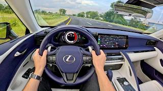 2024 Lexus LC 500 Convertible Bespoke Build  POV Driving Impressions [upl. by Adnima]