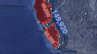 Battle of California  WWIII Alternate History Scenario [upl. by Wakeen]