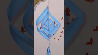 Diwali special wall hanging ✨ trending craft decoration diwali diy shorts youtubeshorts [upl. by Aserej]