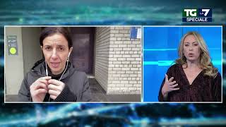 Ucraina le ultimissime con Francesca Mannocchi quotCivili sono pronti a combattere e si stanno [upl. by Niamor680]