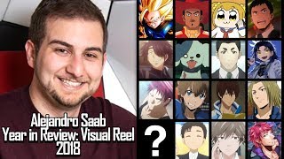 Year in Review Alejandro Saab  Visual Reel 2018 [upl. by Akapol]