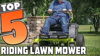 Top 5 Best Riding Lawn Mowers in 2024  InDepth Reviews amp Buying Guide [upl. by Sarajane]