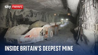 Inside Britain’s deepest mine [upl. by Petty]