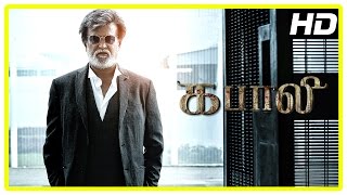 Kabali Tamil Movie Scenes  Title Credits  Rajini Intro  Rajinikanth is released after 25 years [upl. by Rupert946]