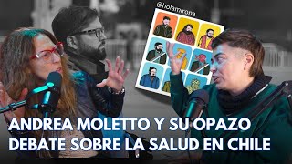 Andrea Moletto y Su Opazo Debate sobre salud en Chile  El Club de las Tres de la Tarde [upl. by Keely]