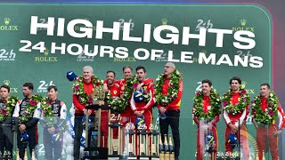 History Made  WEC 24 Hours of Le Mans 2024 Highlights [upl. by Perkins205]