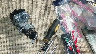 Come assemblare il carburatore PHBG 19 x carter mp one [upl. by Isobel969]