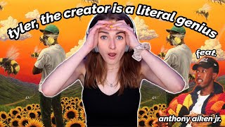 first time listening to TYLER THE CREATOR  Flower Boy album reaction [upl. by Vicki319]