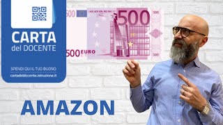 ACQUISTARE SU AMAZON CON LA CARTA DEL DOCENTE [upl. by Ariat]