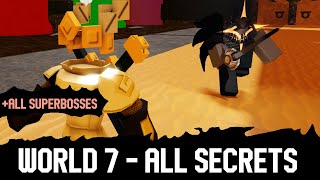 WORLD 7 Periastron Stars RPG  All Secrets  All Superbosses [upl. by Vassily480]