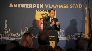 Nieuwjaarsreceptie Antwerpen [upl. by Asnarepse287]