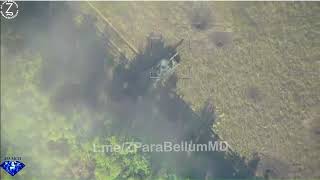 Destroying a tank is a drone in Ukraine [upl. by Isteb]