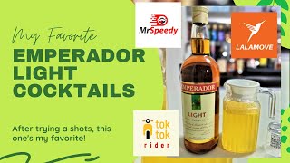 HOW TO MAKE COCKTAIL USING EMPERADOR LIGHT COCKTAILS EP46 [upl. by Holt]