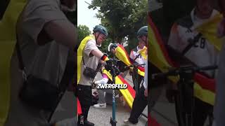 UNFALL auf der Rollertour 🤯💥 youtubedeutschland shorts [upl. by Harikahs]