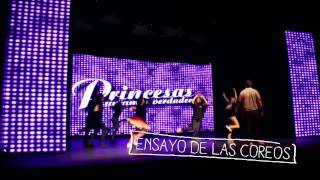 Princesas un Amor Verdadero  Backstage Teatro Broadway 2014 [upl. by Ettenal]