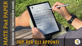 LO AMO Ma divide MatePad Paper di HUAWEI Tablet e ebook Reader eink [upl. by Prussian646]