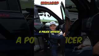 Make a wish kid experienced being a cop for a day [upl. by Eerahs]