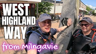 West Highland Way Day 1 Milngavie to Drymen [upl. by Shields]