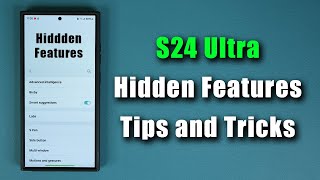 Samsung Galaxy S24 Ultra  10 Hidden Features Tips and Tricks [upl. by Ynogoham]