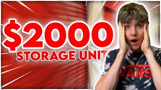 I PAID 2000 For An Abandoned Storage Unit [upl. by Rori]