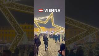 🇦🇹 CHRISTMAS MARKET vienna christmas austria shorts travel [upl. by Akerboom]