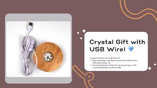 Exquisite 3D Crystal Corporate Gifts – Unique Business Keepsakes  3DGiftly [upl. by Girovard]