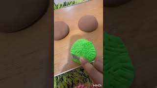 Clay burger  clayartidea diy diya clayartcreations clayshorts diyshorts shorts [upl. by Georgi]