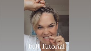 How to do a Topsy tail fake braid step by step [upl. by Alekin623]