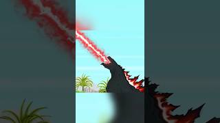 Godzilla and Kong Rise of Rainbow Kong shorts animation godzilla kong funny cartoon [upl. by Airliah431]