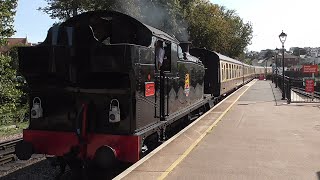 Dartmouth Steam Railway  Paignton to KingswearDartmouth  22082023 [upl. by Kablesh]