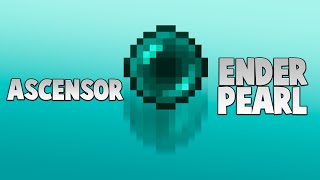 TUTORIAL ASCENSOR DE ENDER PEARLS FÁCIL EN MINECRAFT 116 [upl. by Brigit]