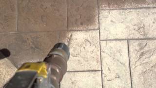 Soda Restoration doing concrete sealer removal [upl. by Diann]