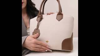 Woman Tote Handbags Small Leather Multifunction Zipper Crossbody Purses [upl. by Sheffie646]