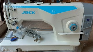 JACK F5 SEWING MACHINE [upl. by Yecal]