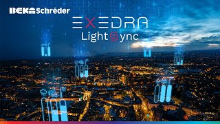 Schreder EXEDRA LightSync  Street lighting in sync with real needs [upl. by Bradney]