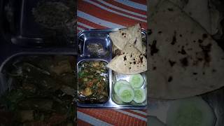 aaj ki simple lunch thali trending trendingsong shorts bollywoodsongs [upl. by Tse924]