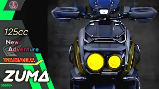 2023 New Effecient Scooter Yamaha Zuma 125  Zuma 125 Walkaround [upl. by Eylatan]