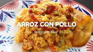 EL MEJOR ARROZ CON POLLO  RECETA COLOMBIANA [upl. by Arymat]