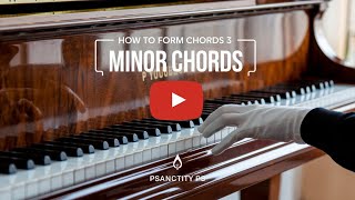 HOW TO FORM CHORDS 3  FORMING MINOR CHORDS  BEGINNERS GUIDE  SE02E03 [upl. by Kevina]