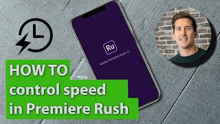 Adobe Premiere Rush Tutorial  Slow Motion Slow Mo Footage amp Speed Ramp [upl. by Aciras249]