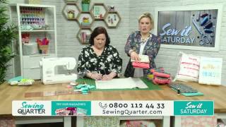 Sewing Quarter  Sew it Saturday Kaffe Fassett Quilt 1st April 2017 [upl. by Rabbaj]