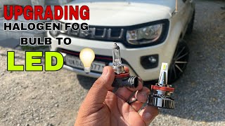 BEST UPGRADE FROM HALOGEN TO LED FOG LAMPS  OSRAM LED [upl. by Atilemrac]