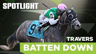 2024 Travers Stakes Spotlight  Batten Down [upl. by Loriner]