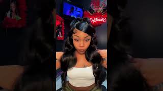 snug fit for a natural look 360 lace wig 🔥🔥🔥kisslovehair wigs lacewigs gluelesswig 360lacewig [upl. by Nosrej]